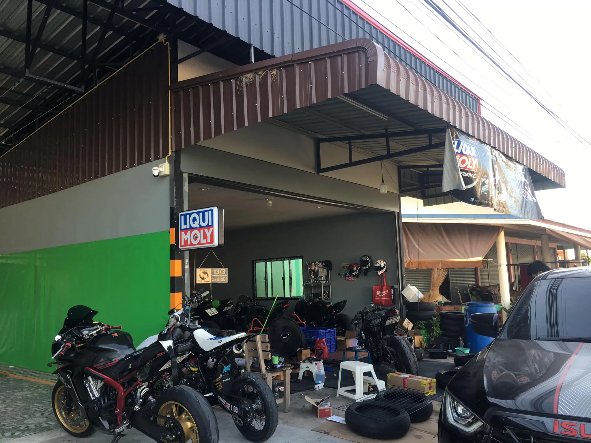 Camp Bike 130 - ZX-6R Service